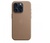 Apple iPhone 16 Pro Leather Case with Magsafe Taupe (high copy)
