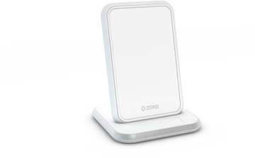 Zens Stand Aluminium Wireless Charger 10W White (ZESC13W/00)