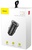 Baseus USB Car Charger USB 3.0 + USB-C 30W Black (CCALL-YS01)