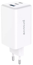 Proove Pocket GaN Max 100W (2Type-C + USB) White