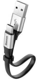 Baseus Nimble Type-C Portable Cable Silver (CATMBJ-0S)