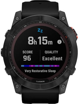 Garmin Fenix 7X Solar Slate Gray with Black Band (010-02541-00/01)