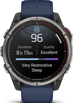 Garmin Quatix 8 47 mm AMOLED Marine GPS Smartwatch (010-02904-51)