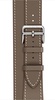Apple Watch Hermes Barenia Leather Double Tour Regular 38mm/40mm/41mm/42mm Etoupe (MNHG2)