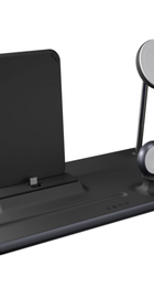 Zens 4-in-1 MagSafe + Watch + iPad Wireless Charging Station Black (ZEDC21B/00)