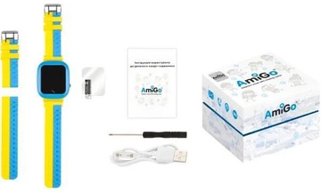 AmiGo GO004 Splashproof Camera+LED GLORY Blue-Yellow