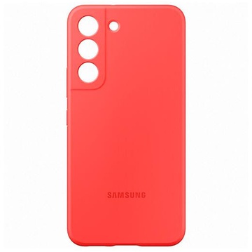 Samsung S901 Galaxy S22 Silicone Cover Glow Red (EF-PS901TPEG)