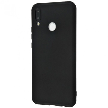 Simple Case 0.5 mm Silicone Black Matt Huawei P Smart+/Nova 3i