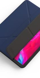 AmazingThing Anti-Bacterial Protection Evolution Folio Case For iPad Air 4/5 10.9'' (2020-2023) Space Blue