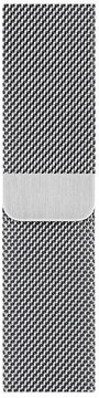 Apple Watch 38mm/40mm/41mm/42mm Milanese Loop Band Silver (MTU22)