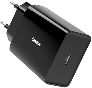 Baseus Speed Mini Charger 18W Type C Black (CCFS-X01)