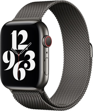 Wiwu Milanese Loop Steel for Watch 42mm/44mm/45mm/46mm/49mm (255mm) Black