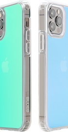 Blueo Gradient Colorful Drop Resistance Case for iPhone 12/12 Pro Green
