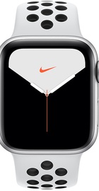 Apple Watch Nike Series 5 GPS 40mm Silver Aluminum Case with Pure Platinum/Black Nike Sport Band (MX3R2)