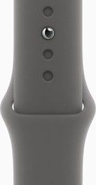 Apple Watch Series 10 GPS + Cellular 46mm Natural Titanium Case With Stone Grey Sport Band - M/L (MWYA3)