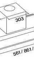Falmec MOVE 90 WHITE GLASS (800) (CMKN90.E0P2#ZZZF490F)