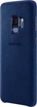 Samsung Alcantara Cover for Galaxy S9 (EF-XG960ALEGRU) Blue