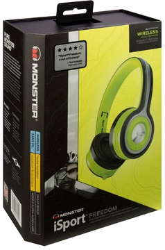 Monster iSport Freedom Wireless Bluetooth On-Ear Green