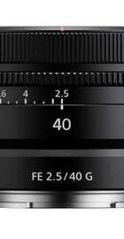 Sony SEL40F25G 40mm f/2,5 G FE