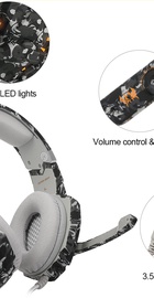 Kotion Each G9600 с подсветкой (Черный)