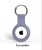 Apple AirTag Silicone Key Ring Lavander