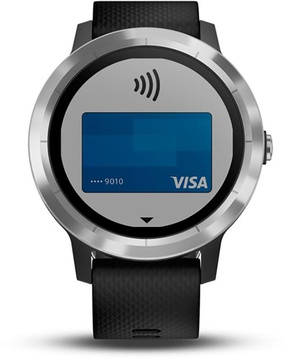 Garmin Vivoactive 3 Black with Stainless (010-01769-01)