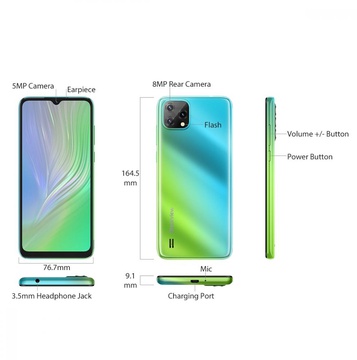 Blackview A55 3/16GB Twilight Blue (Global Version)