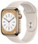 Apple Watch Series 8 GPS + Cellular 41mm Gold Stainless Steel Case with Starlight Sport Band (MNJC3)