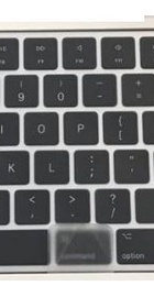 Apple Magic Keyboard Black/Silver (MQ052)