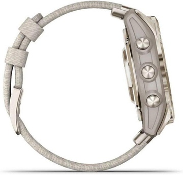 Garmin Epix Pro Gen 2 Sapphire 42mm Soft Gold w. Cream H. Nylon Band (010-02802-20)