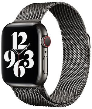 Apple Watch Graphite Milanese Loop for Watch 42mm/44mm/45mm/46mm/49mm (MYAQ2)