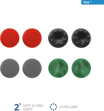 Trust GXT 262 Thumb Grips 8-pack for PlayStation 4 controllers (20814)