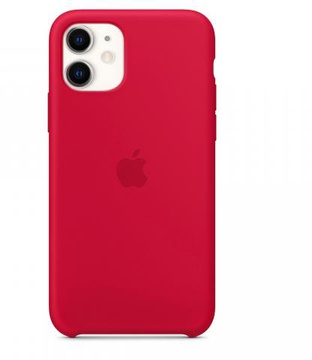 Apple iPhone 12 mini Silicone Case Rose Red (high copy)