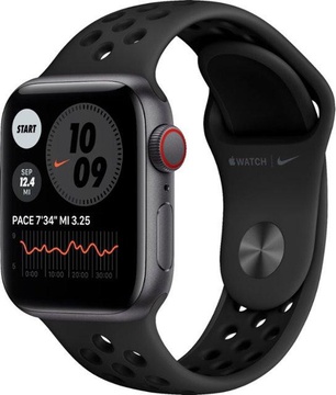 Apple Watch Nike SE GPS + Cellular 40mm Space Gray Aluminum Case with Anthracite/Black Nike Sport Band (MYYU2)