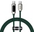 Baseus Display Fast Charging Type-C to Type-C 100W 1m Dark Green (CATSK-B06)