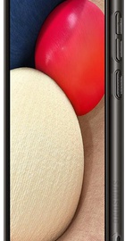 Samsung A025 Galaxy A02s Soft Clear Cover Black (EF-QA025TBEG)