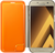 Samsung Neon Flip Cover for Galaxy A7 2017 A720 (EF-FA720PFEGRU) Gold