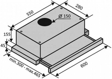 Ventolux GARDA 60 INOX (900) LED