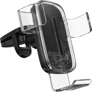 Baseus Explore Wireless Charger Gravity Car Mount 15W Transparent (WXYL-K02)