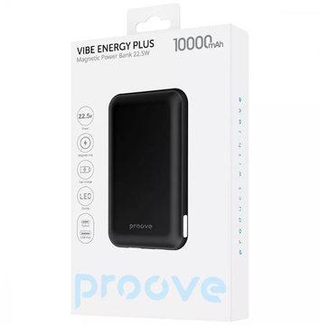 Proove Vibe Energy Plus 22.5W 10000mAh Black