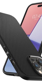 Spigen iPhone 14 Pro Max Liquid Air Matte Black (ACS04813)