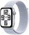 Apple Watch SE 2 GPS 44mm Silver Aluminium Case w. Blue Cloud Sport Loop (MXET3)