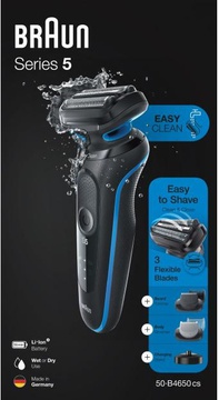 Braun Series 5 EasyClean Wet&Dry 50-B4650cs