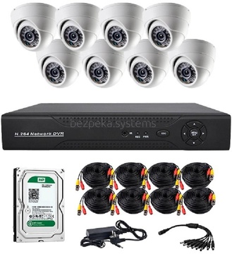 CoVi Security AHD-8D KIT + HDD1000