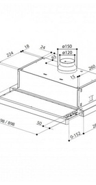 Faber FLEXA NG HIP BK A60 (315.0635.109)