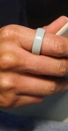 Oura Ring 4 Ceramic Tide Size 12 (JZ90-57461-12)