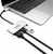 WIWU Alpha C2H  USB-C to (USB 3.0 + 4K HDMI + PD fast charge) Gray