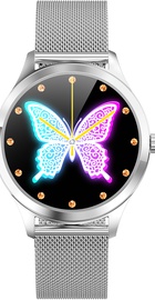 Linwear LW07 Metal с измерением пульса и кислорода в крови (Серебристый)