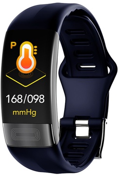 Jiks Fit lite с тонометром и ЭКГ (Синий)