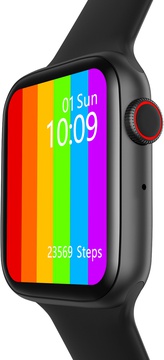 IWO 10 Lite Plus с измерителем давления и пульса (Черный)